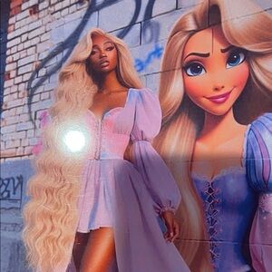 One of a kind princess themed notebook 🧩